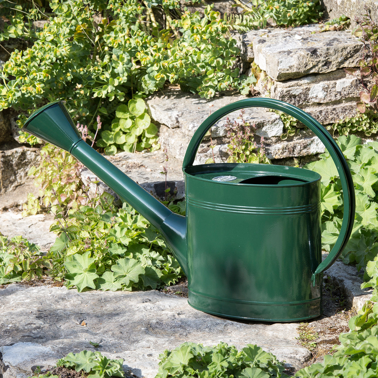 Waterfall Watering Can - 5 Litre - British Racing Green